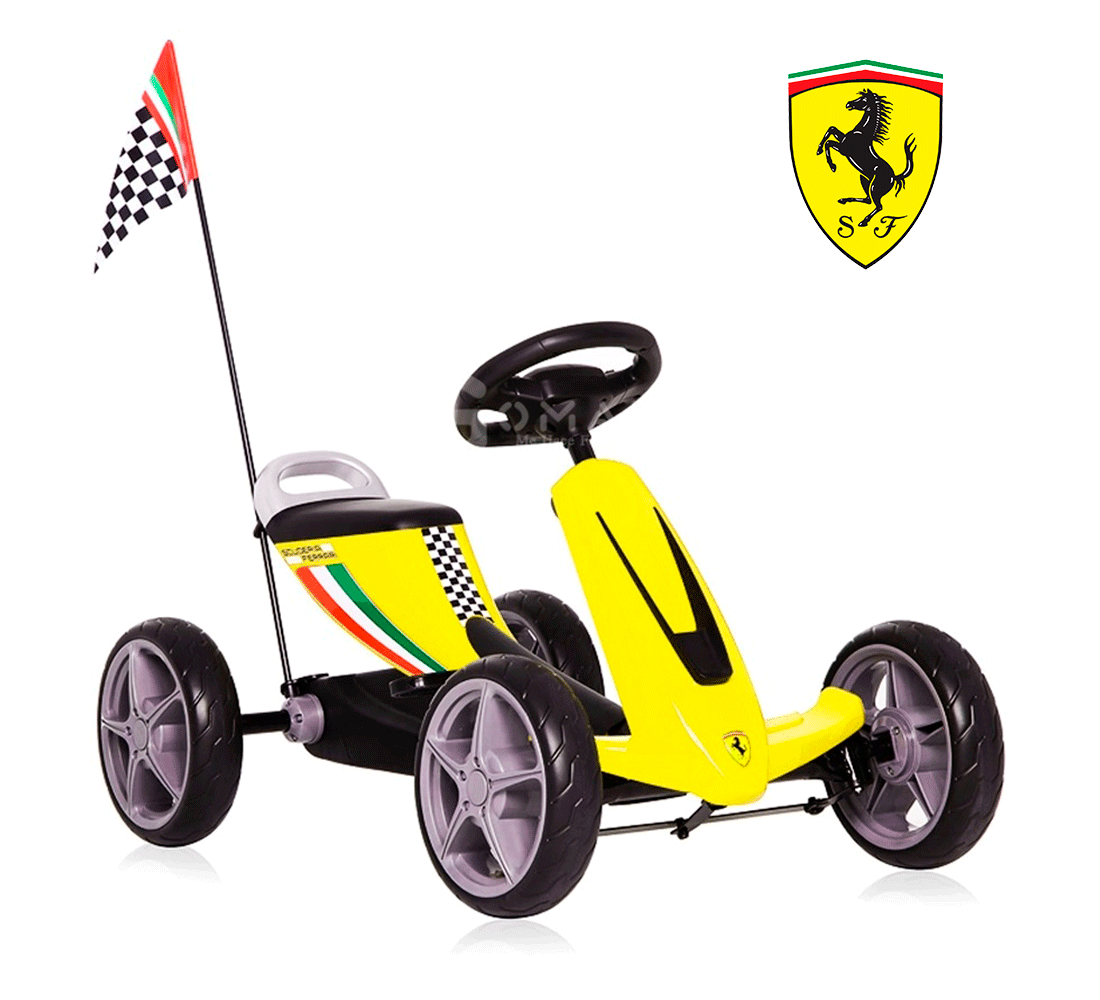 Go Kart a Pedal Ferrari Licenciado