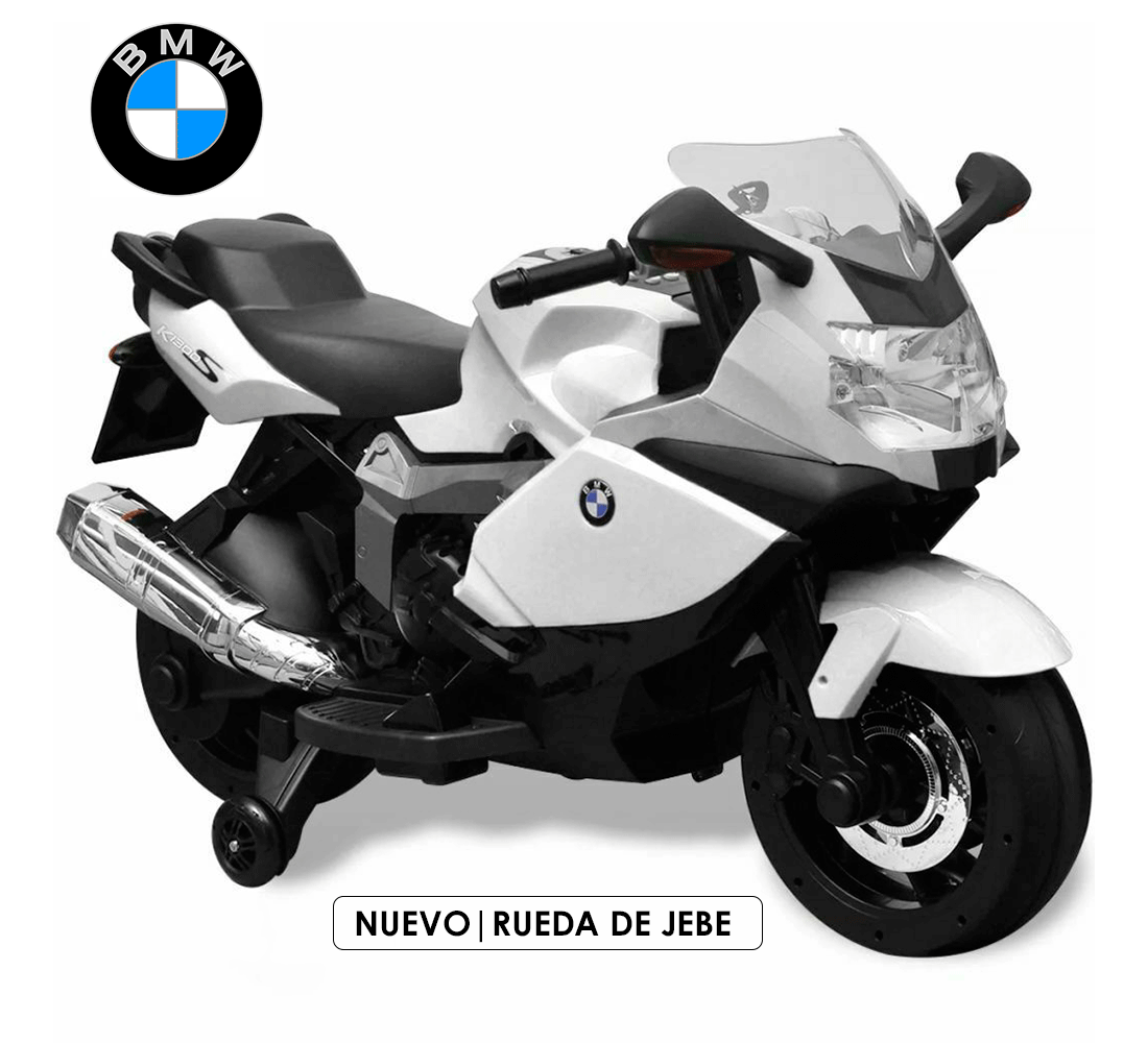 Moto BMW 12V K1300S Licenciado Rueda de Jebe 