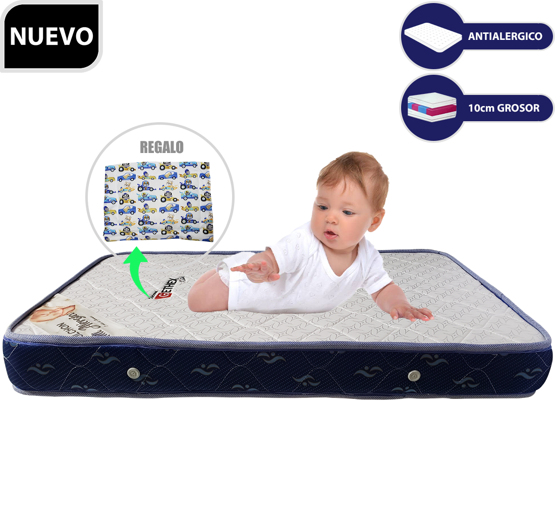 Colchón Para Cunas pack & play de 4" Niño