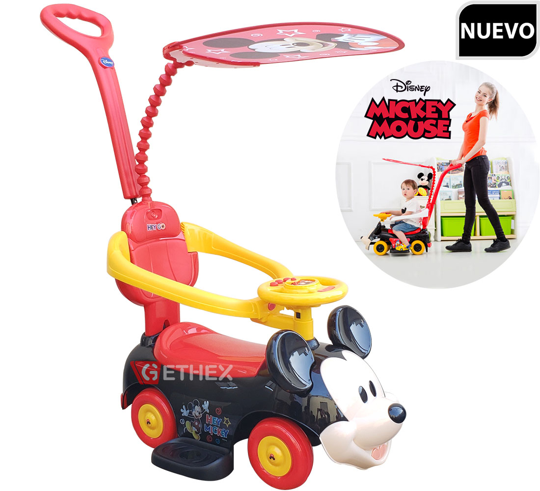 Correpasillo Mickey con Guiador y Sombrilla