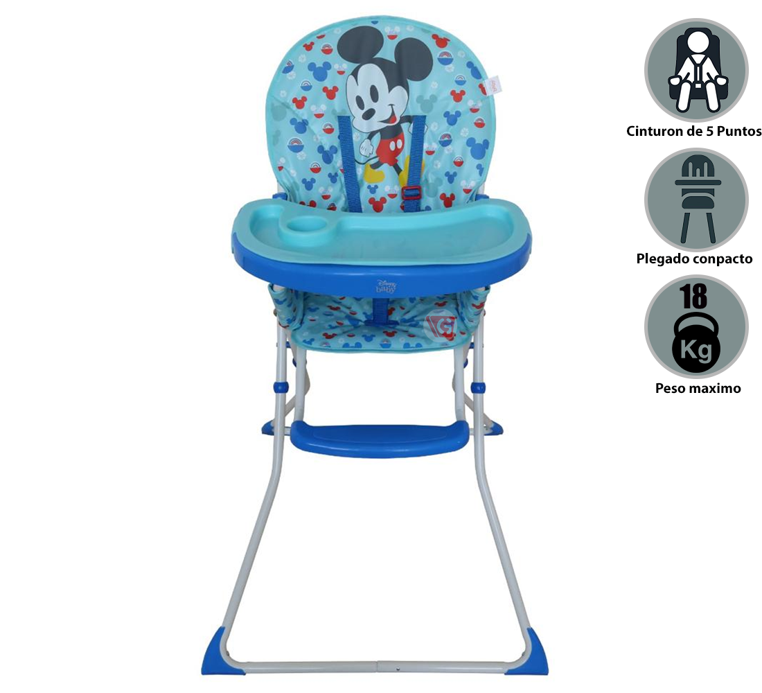 Silla de Comer plegable Mickey