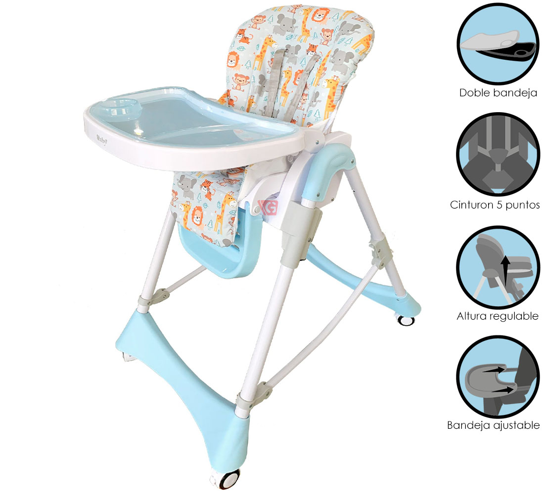 Silla de Comer Regulable LORI 624