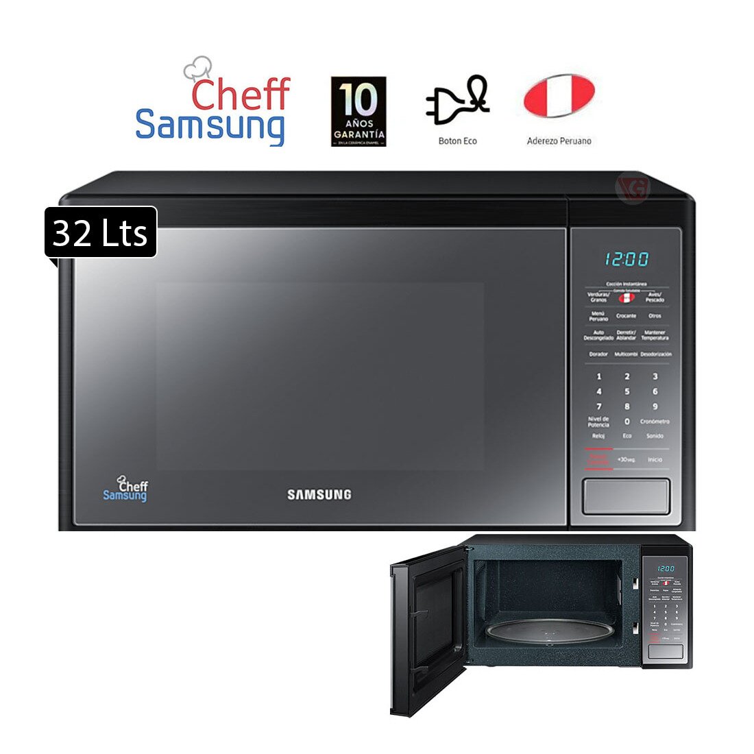 Horno Microonda MS32J5133AM 32 Lts