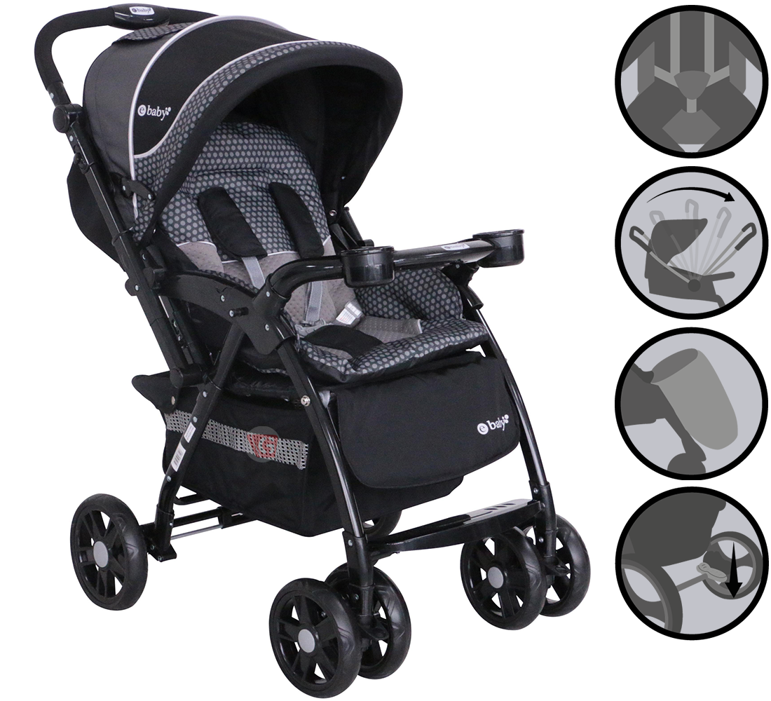 Coche Cuna YODIE 1142-1 Tapatodo+Cubrepies