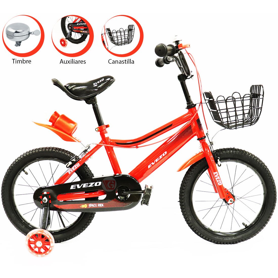 Bicicleta Infantil 902-16 Red