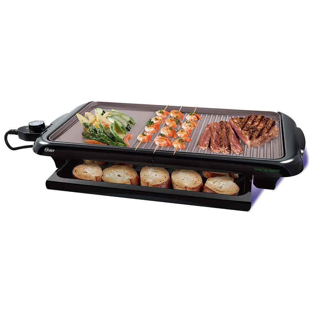 Plancha y parrilla Bioceramic Oster CKSTGR5085 1500W