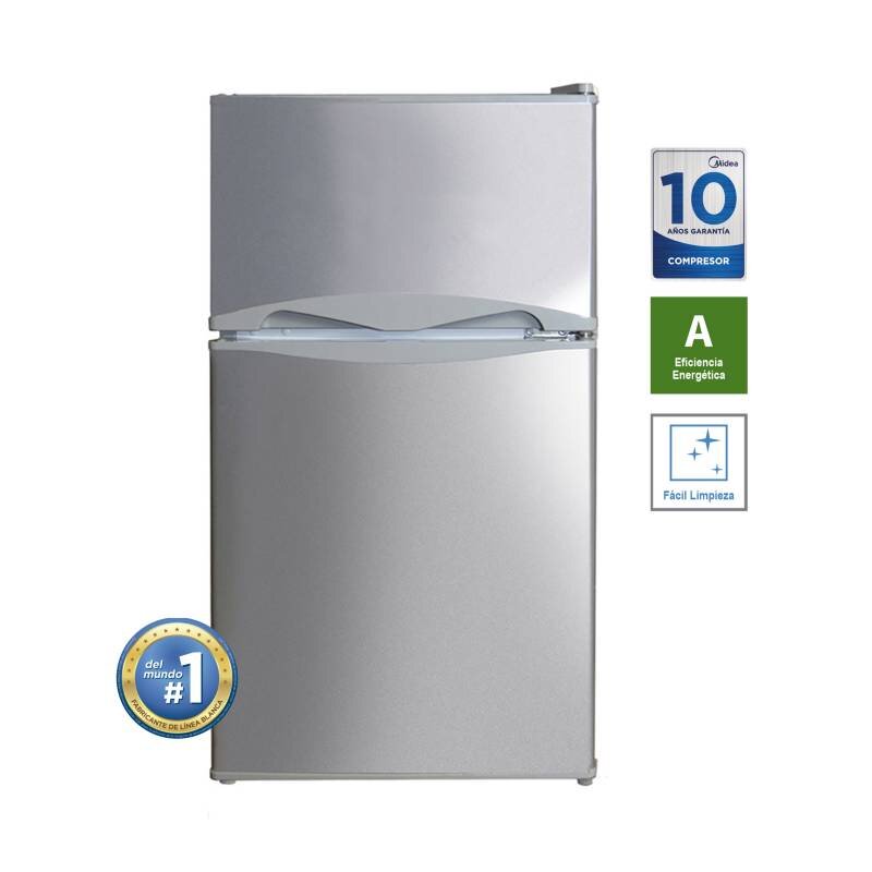 Frigobar 2 Puertas 87 Lts Midea MRTD04A4NPAA  Silver