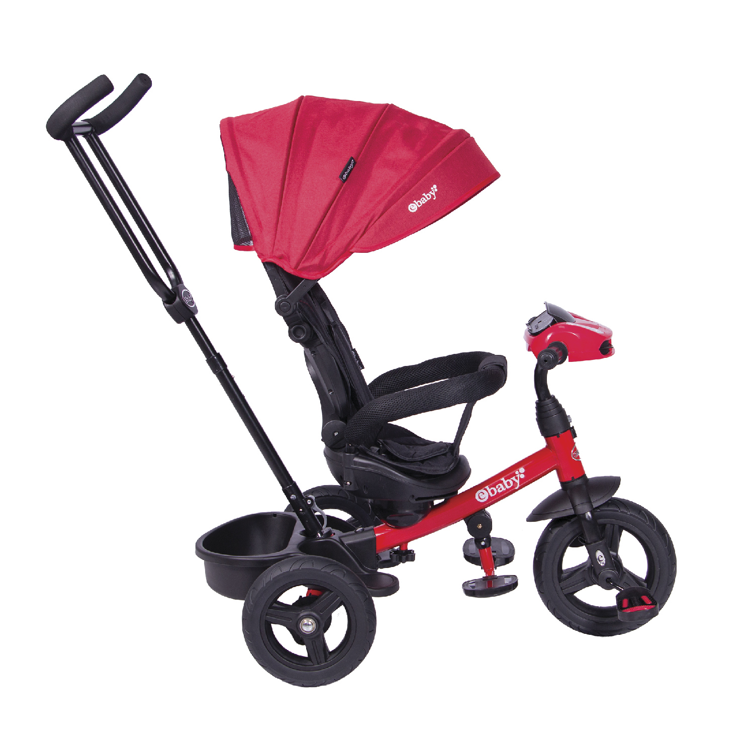 Triciclo Guiador  Ebaby "ESPIN" RED