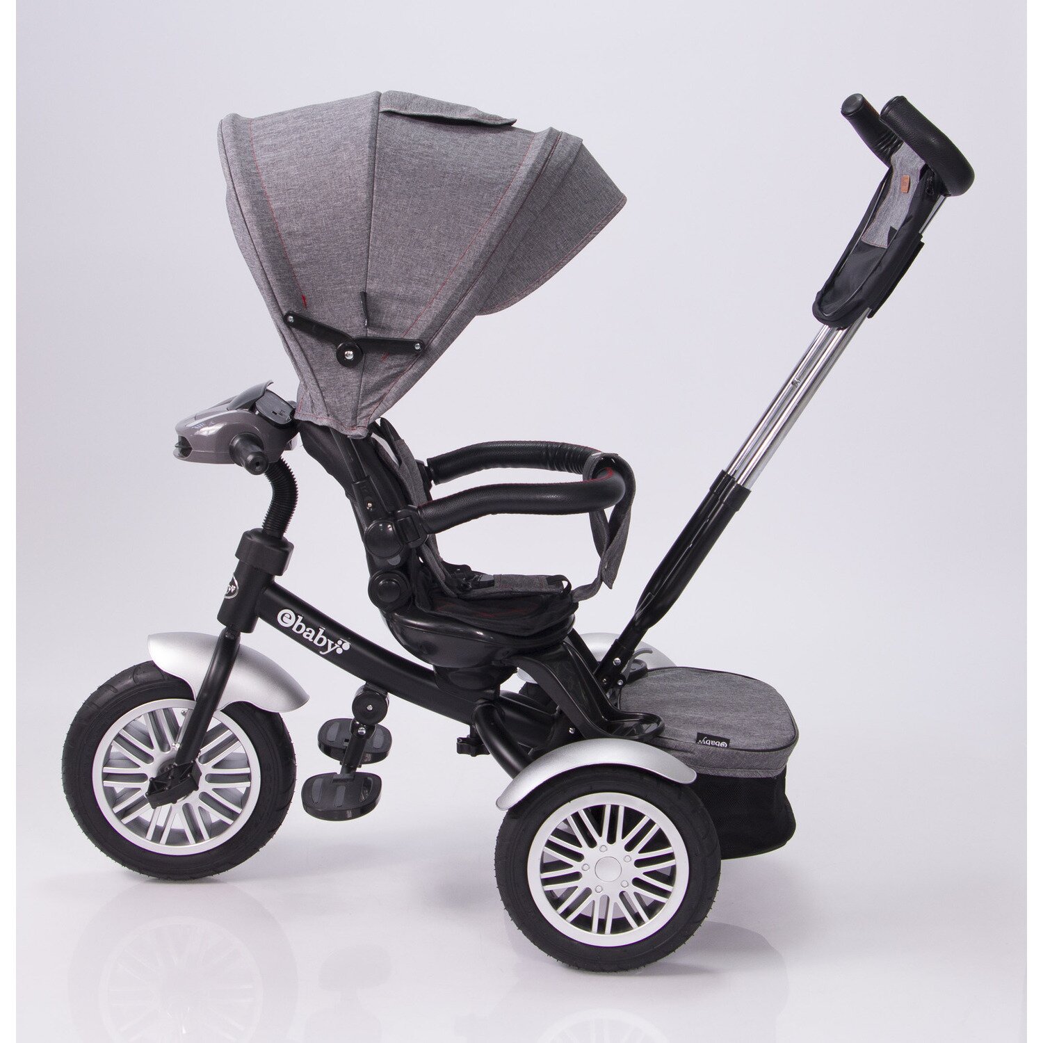 Triciclo Guiador "ZOE" Gray