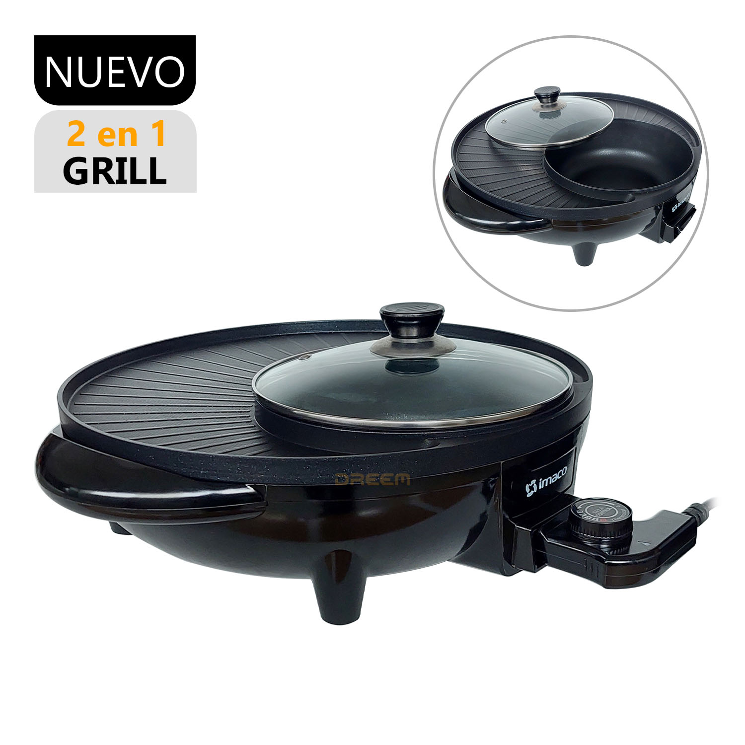 Grill Super Cook Imaco IG1620 1650 Watts