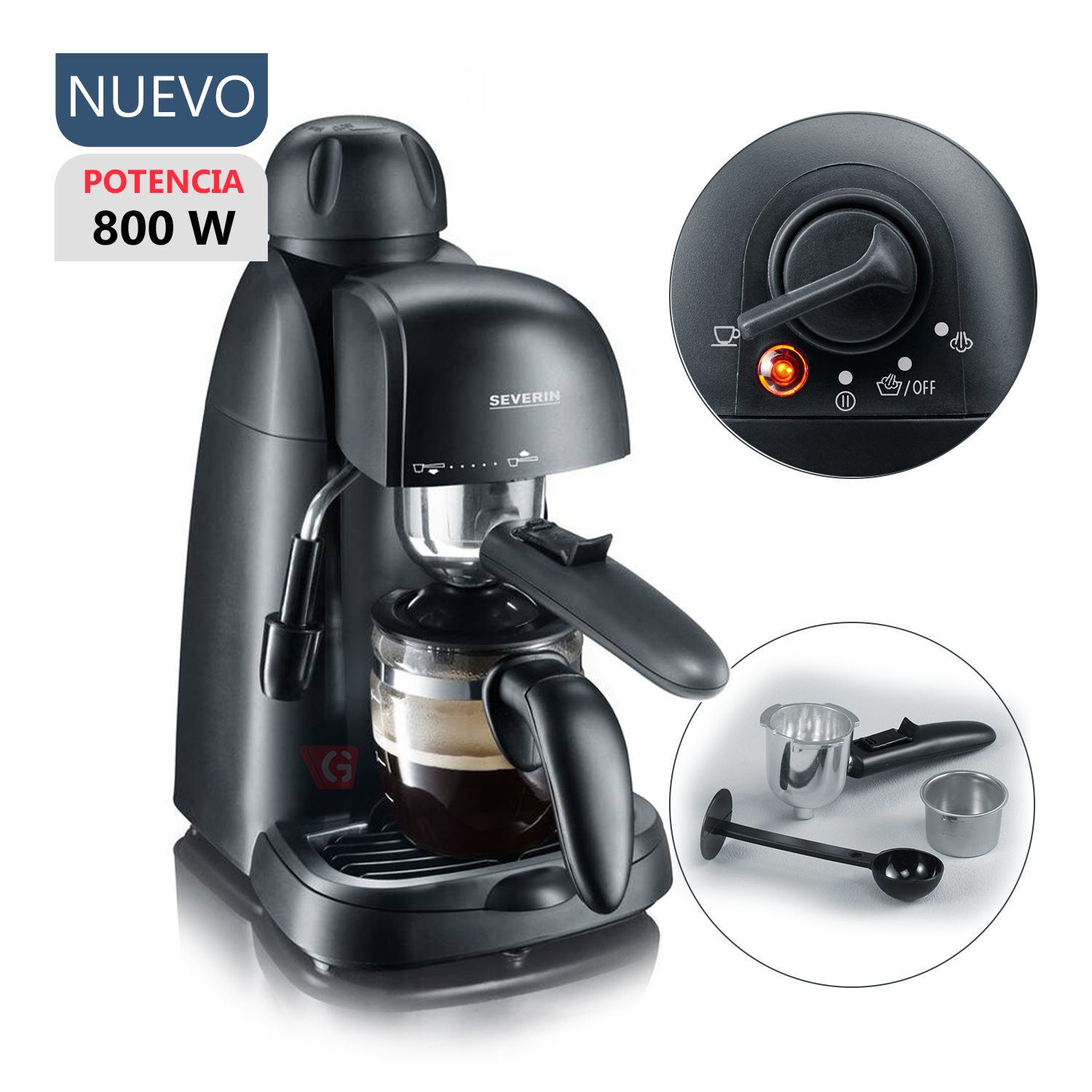 Hervidor de huevos de acero inoxidable EK 3169