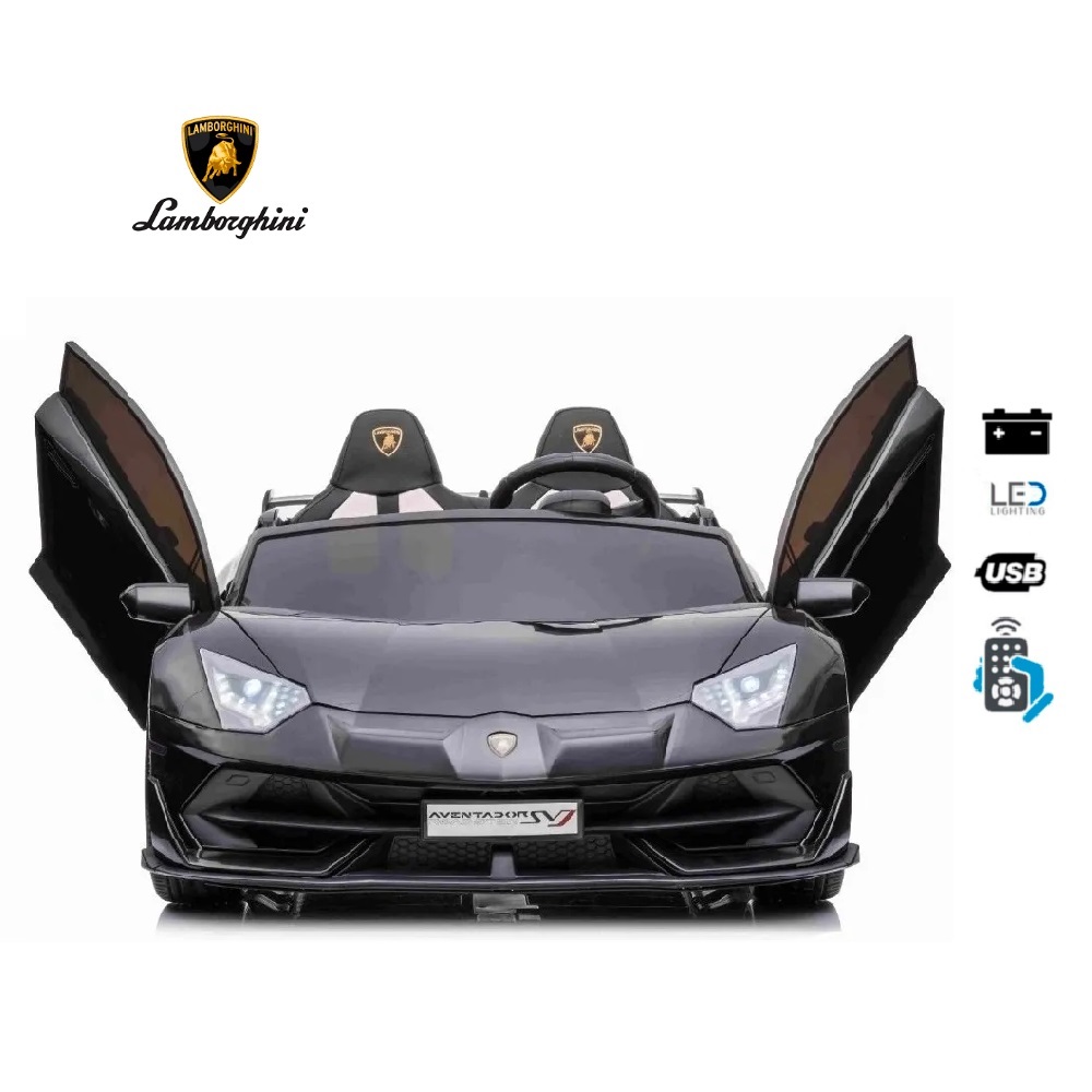 Auto a Bateria Lamborghini Aventador Licenciado Negro
