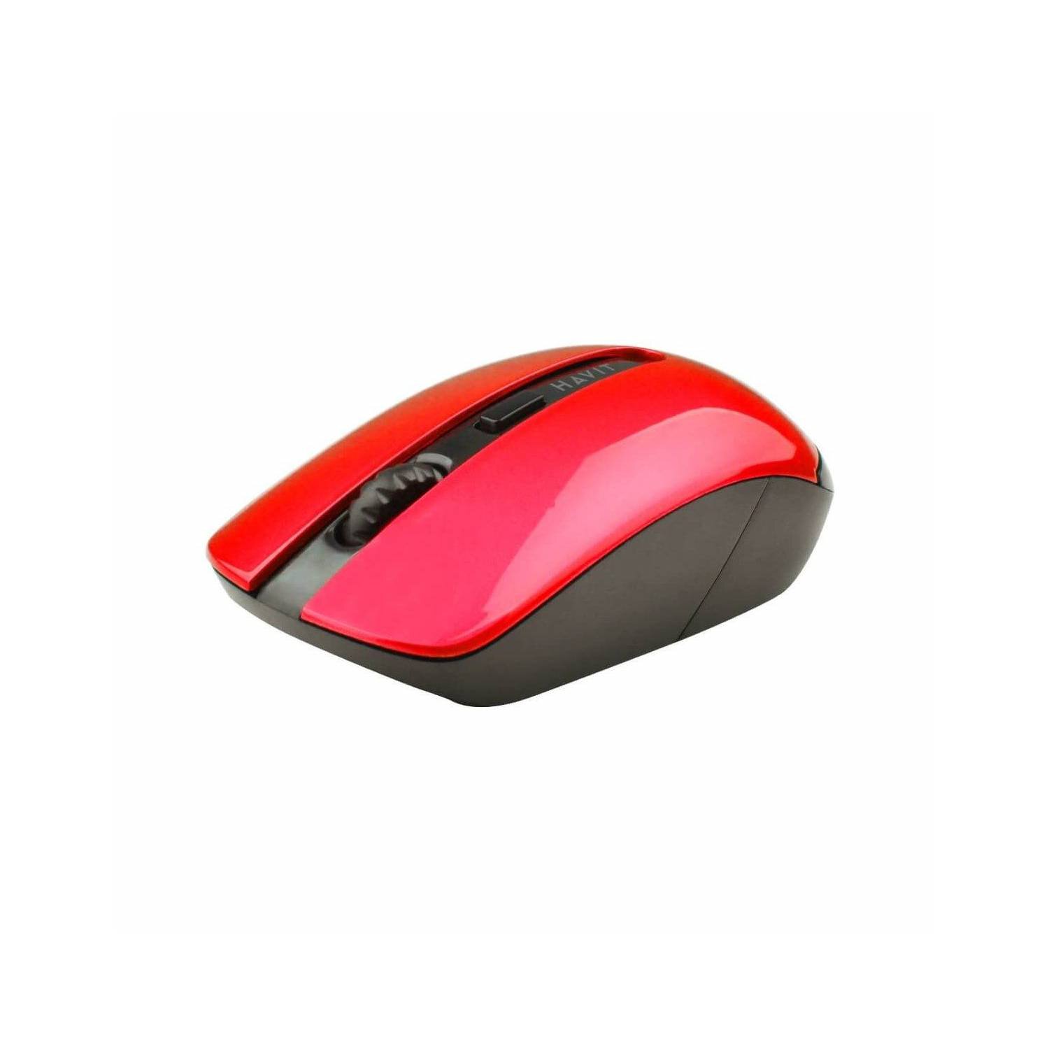 Mouse Inalámbrico MS989GT Rojo
