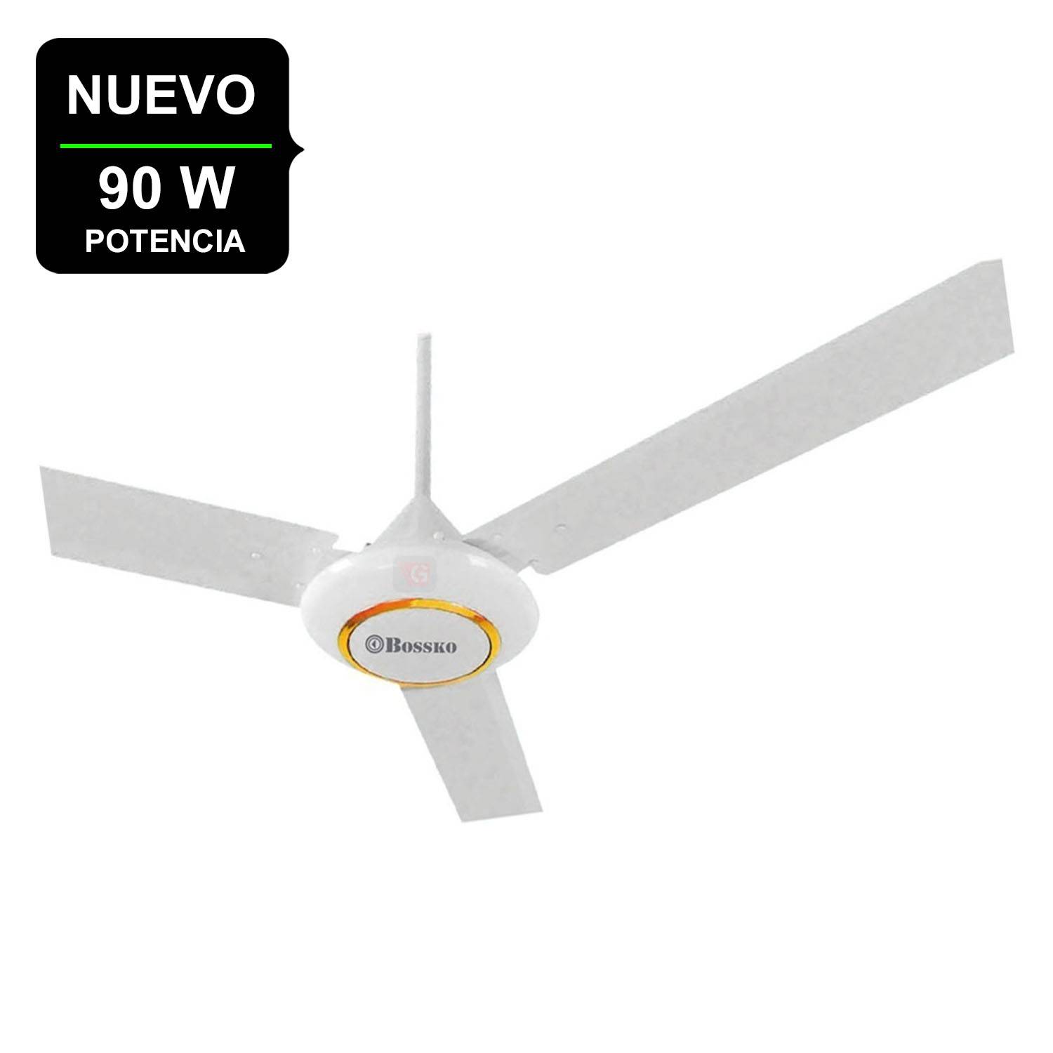 Ventilador de Techo BK-8230VTE 90 W. 56 Pulgadas