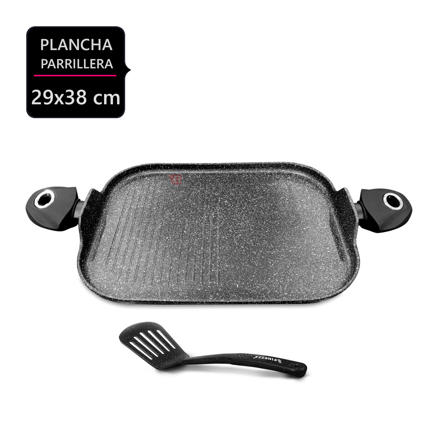 Plancha Parrillera Finezza FZ-P438M