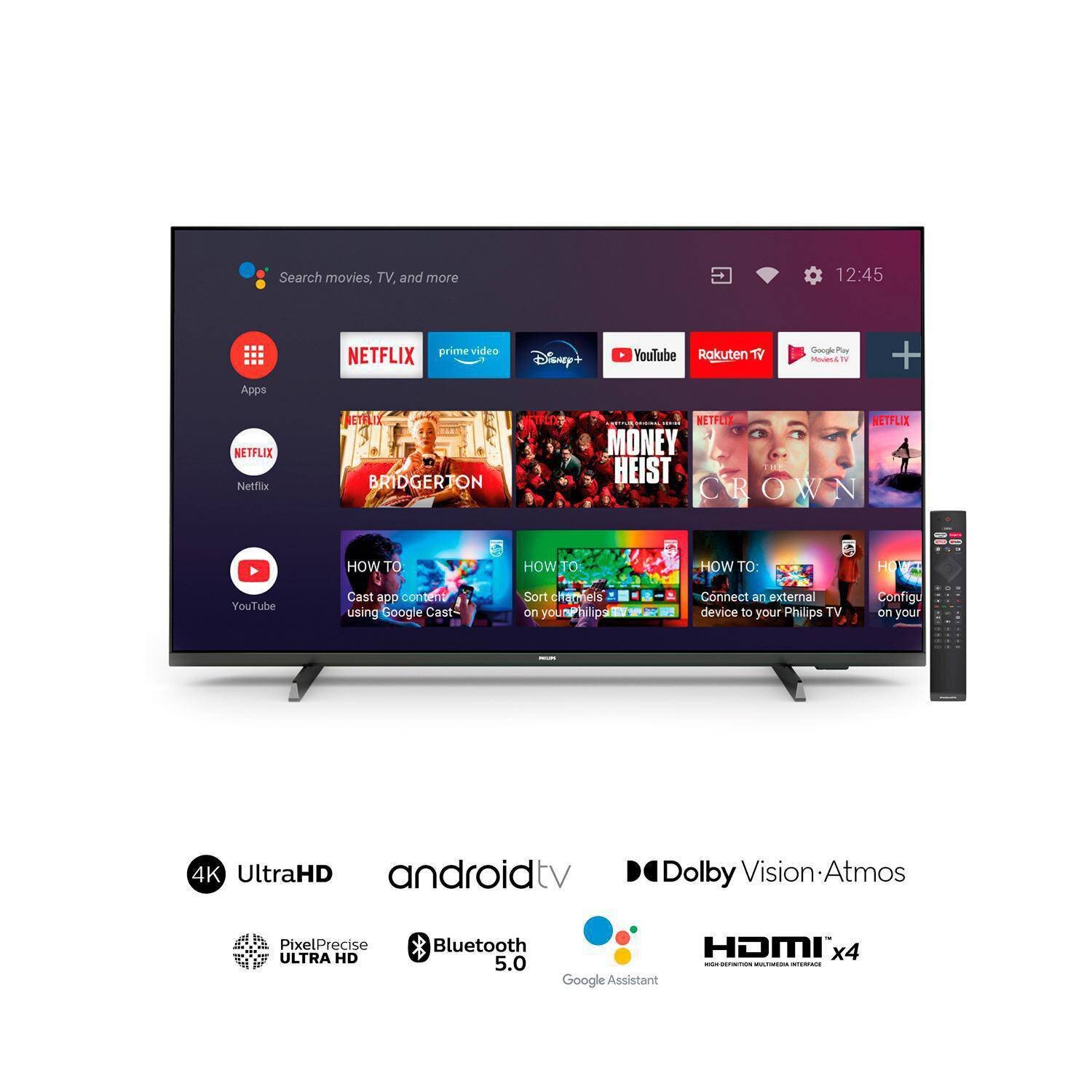 Televisor Philips Smart UHD 4K 50" 50PUD7406