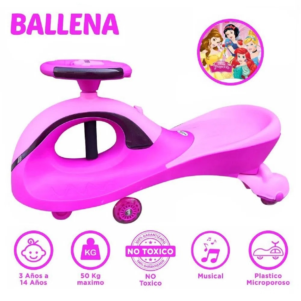 TwisCar Ballena Fucsia