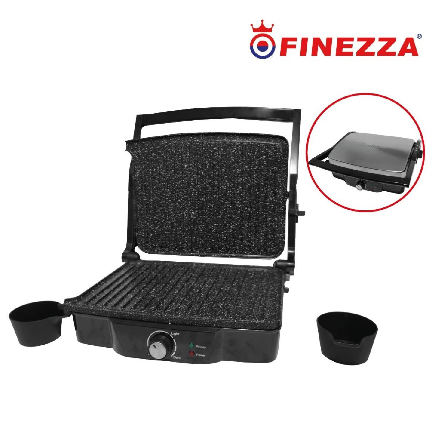 Parrillera Finezza FZ-802EG Antiadherente