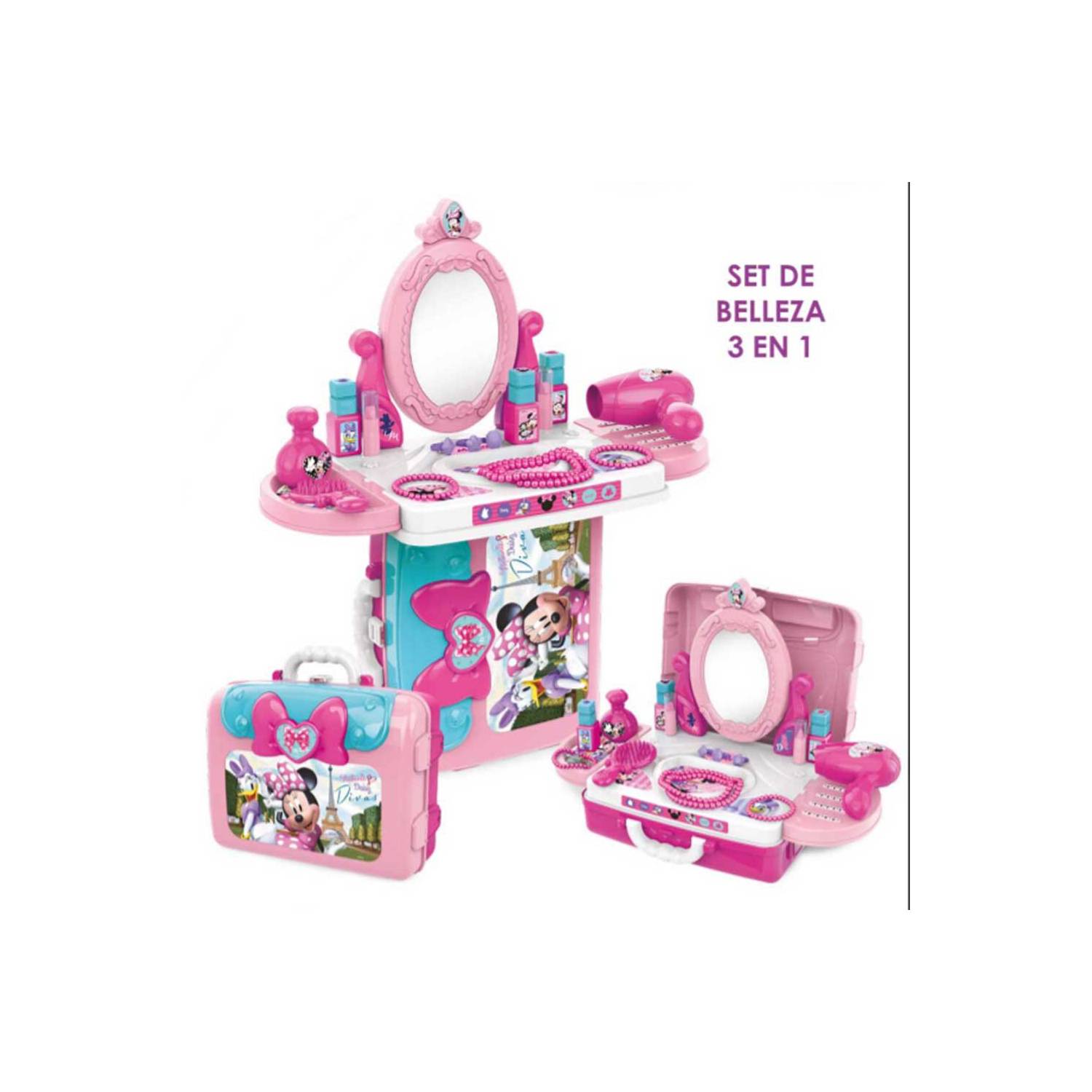 Set De Belleza 3 En 1 Minnie Mouse