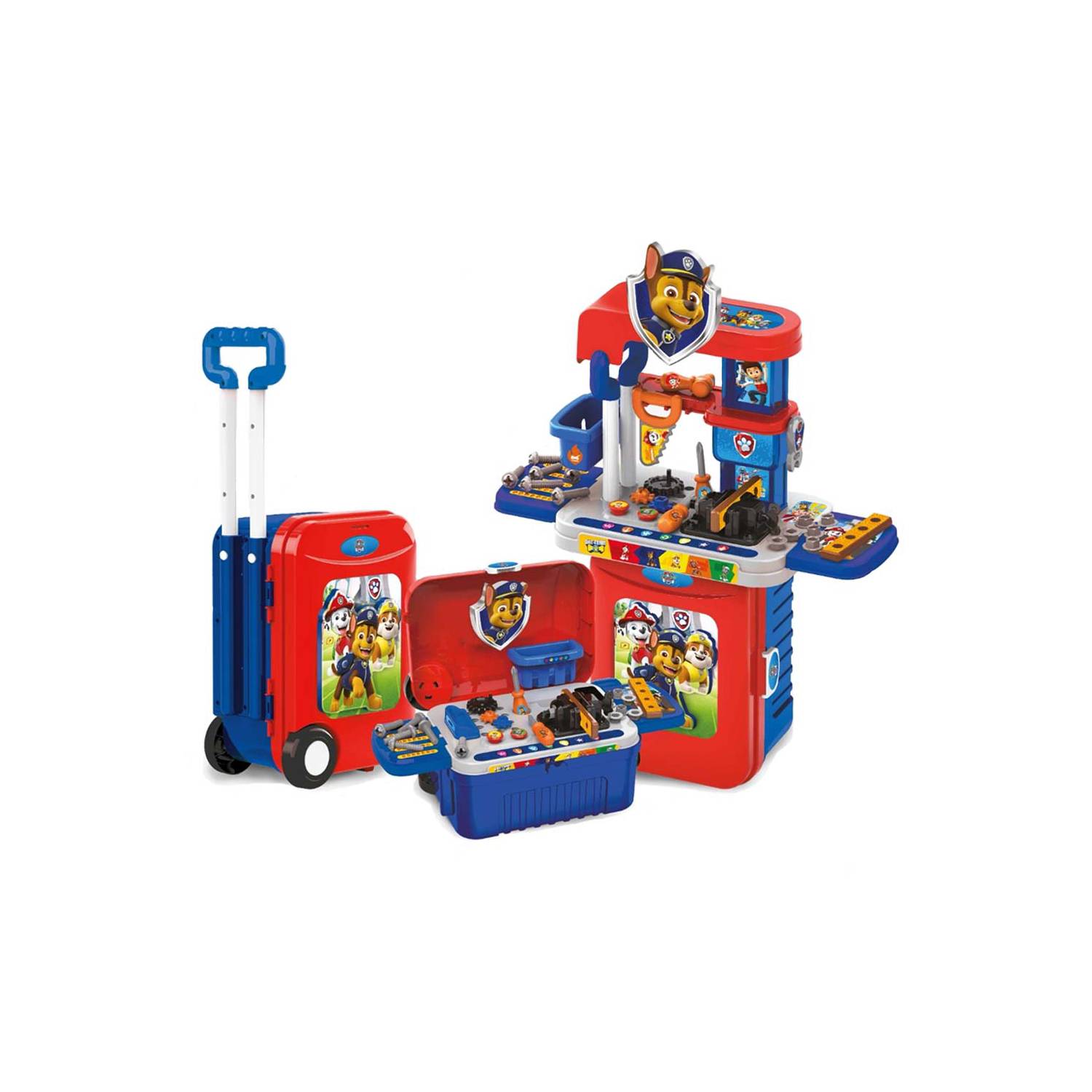 Set De Herramientas Y Maleta 3 En 1 Paw Patrol