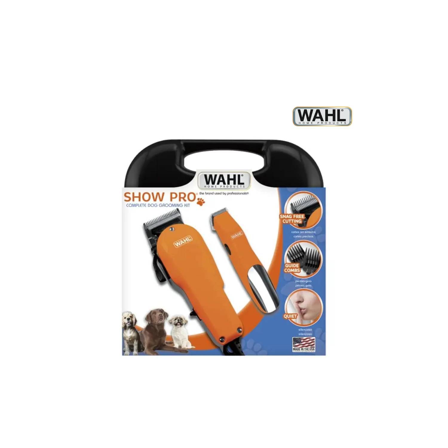Set Recortador Wahl para Mascotas 9265-718 Naranja