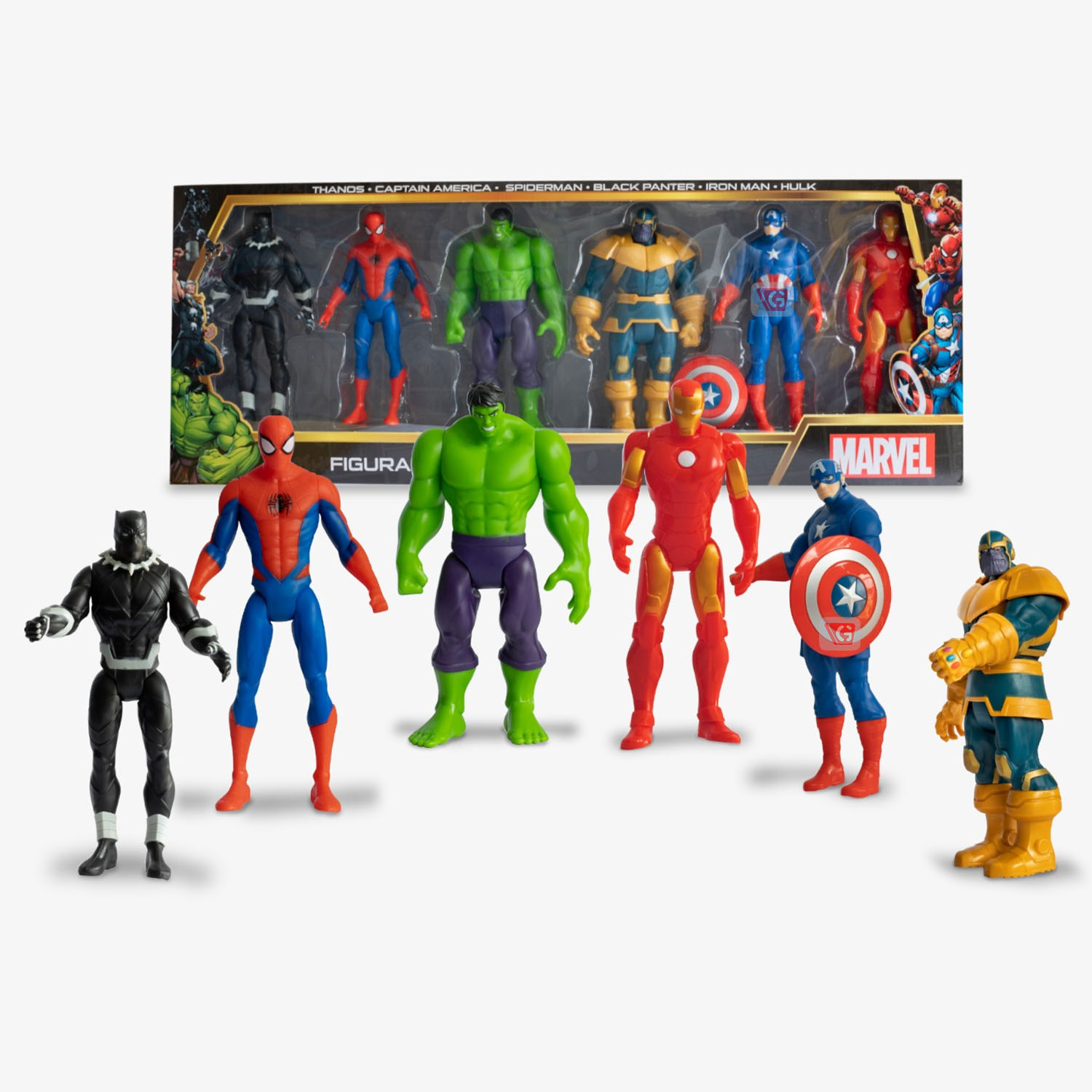 Set De Figuras MARVEL M-6