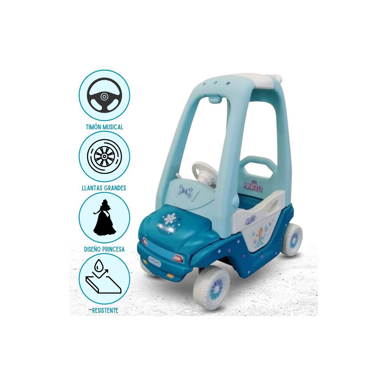 Carro GOGO CAR «PRINCESS» Celeste