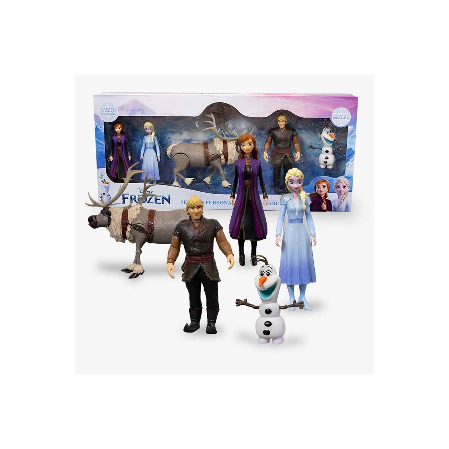 Set De Figuras Articulables Frozen II Disney