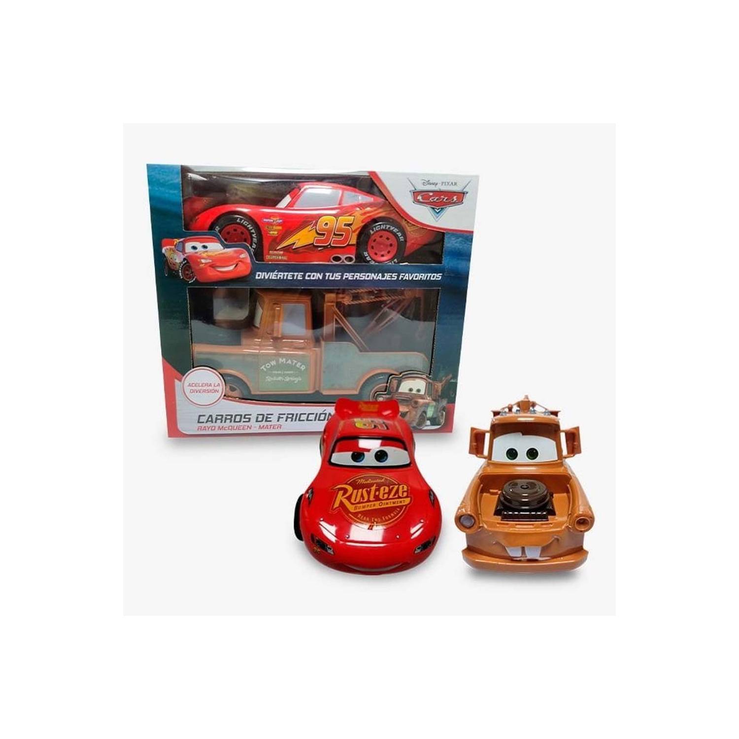 Coches De Friccion Rayo Mcqueen Y Mater Cars