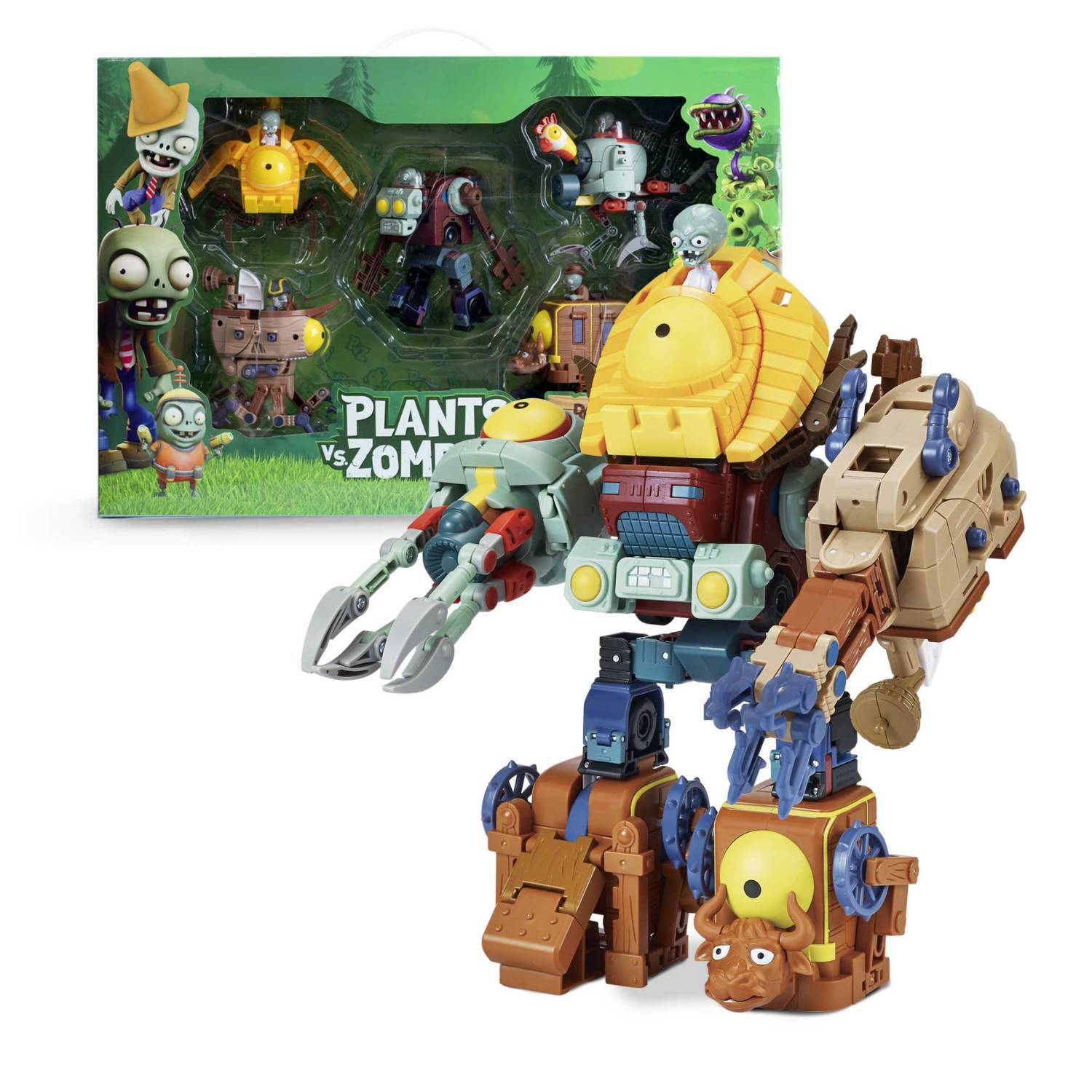 Super Robot 5 en 1 Plantas Vs Zombies Cop Cap