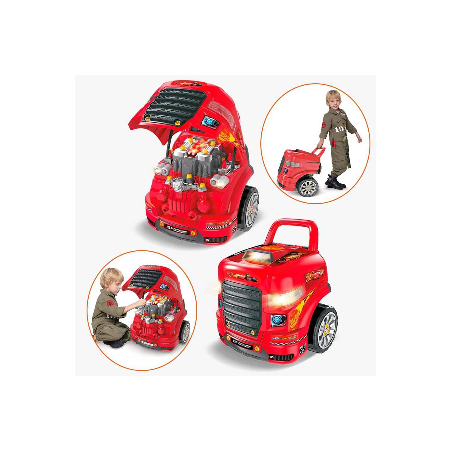 Coche rayo mcqueen desmontable cheap