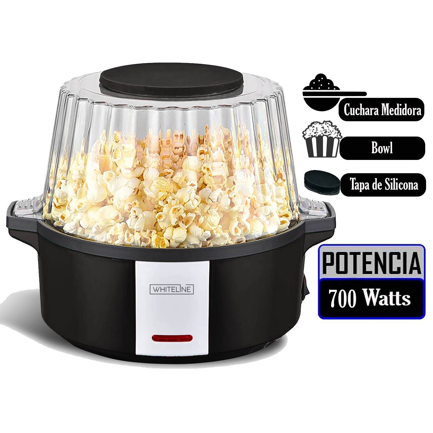 Máquina para Pop Corn Maker Whiteline B015