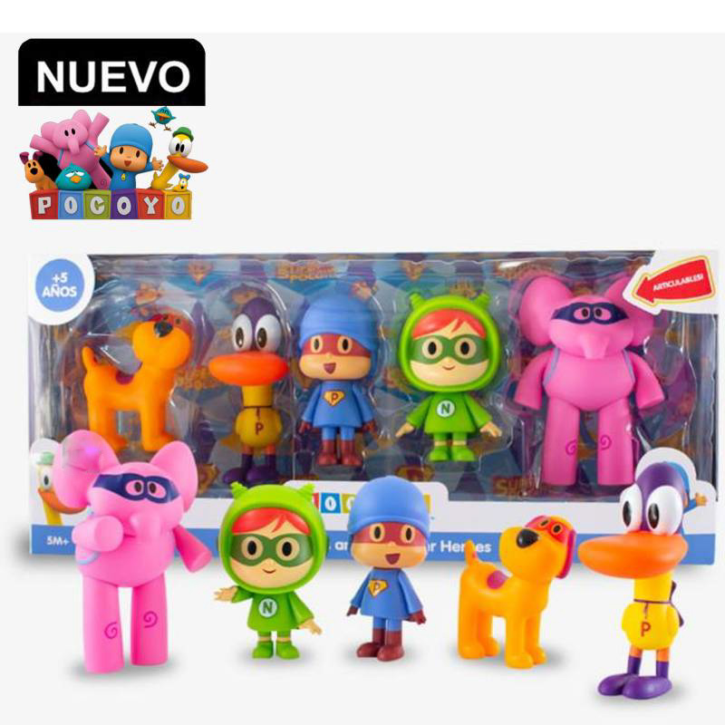 Pocoyo y Superhéroes X5