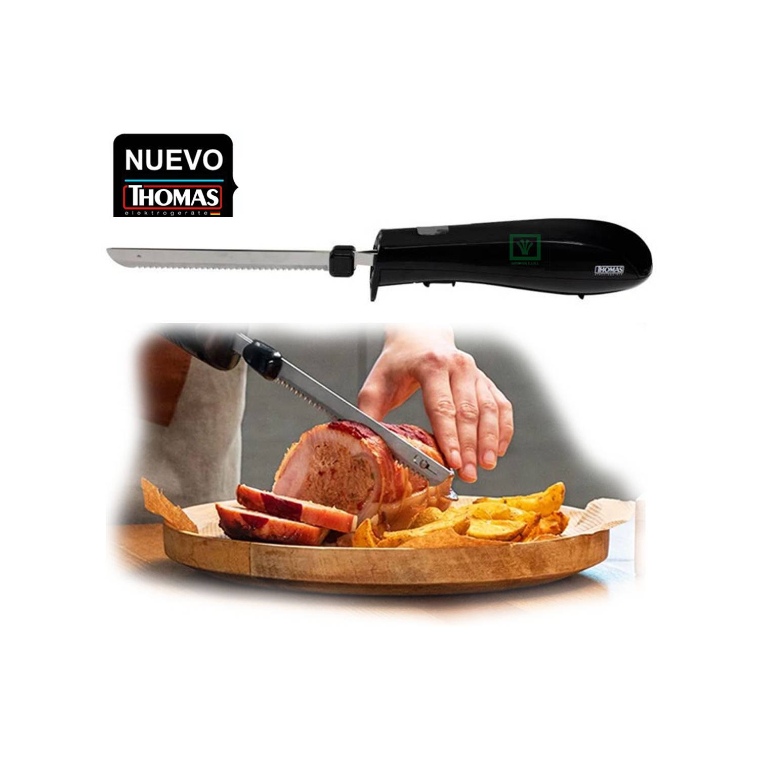 Cuchillo Eléctrico TH-90 150W Negro