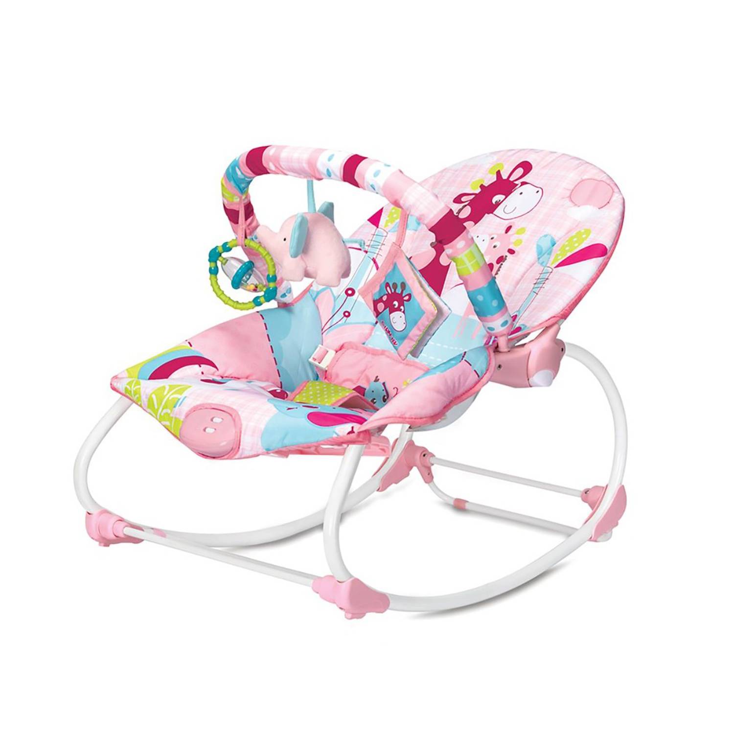 Silla Nido para Bebé Animalitos Safari Pink Infanti 6921