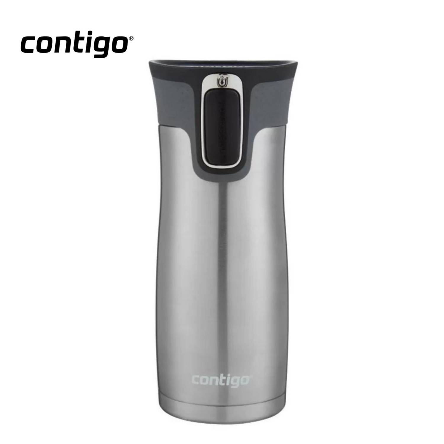 Vaso Térmico De Acero Inoxidable Contigo West Loop Gris 473ml 2074781