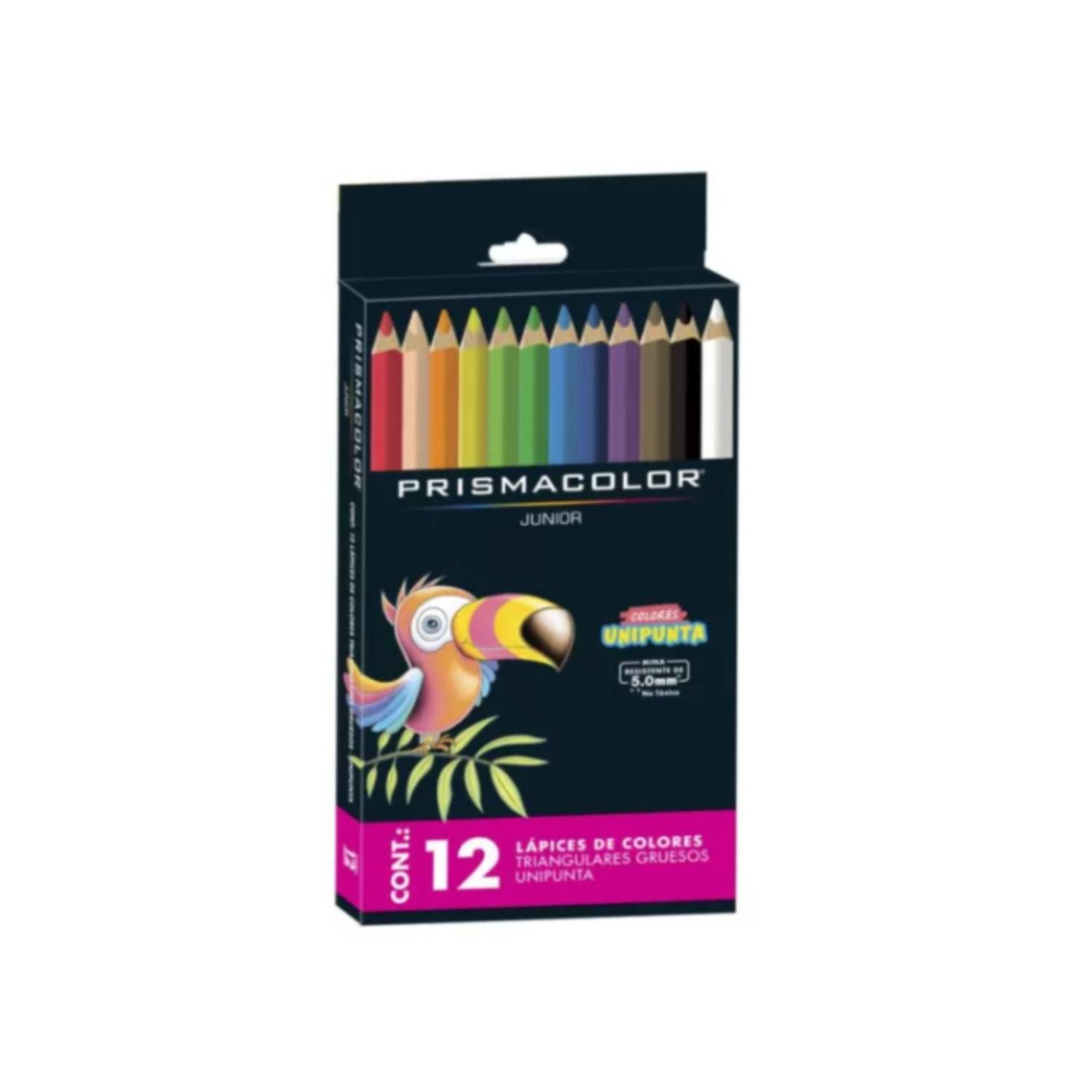 Prismacolor Junior 12Ct Triangular Thick 2153013