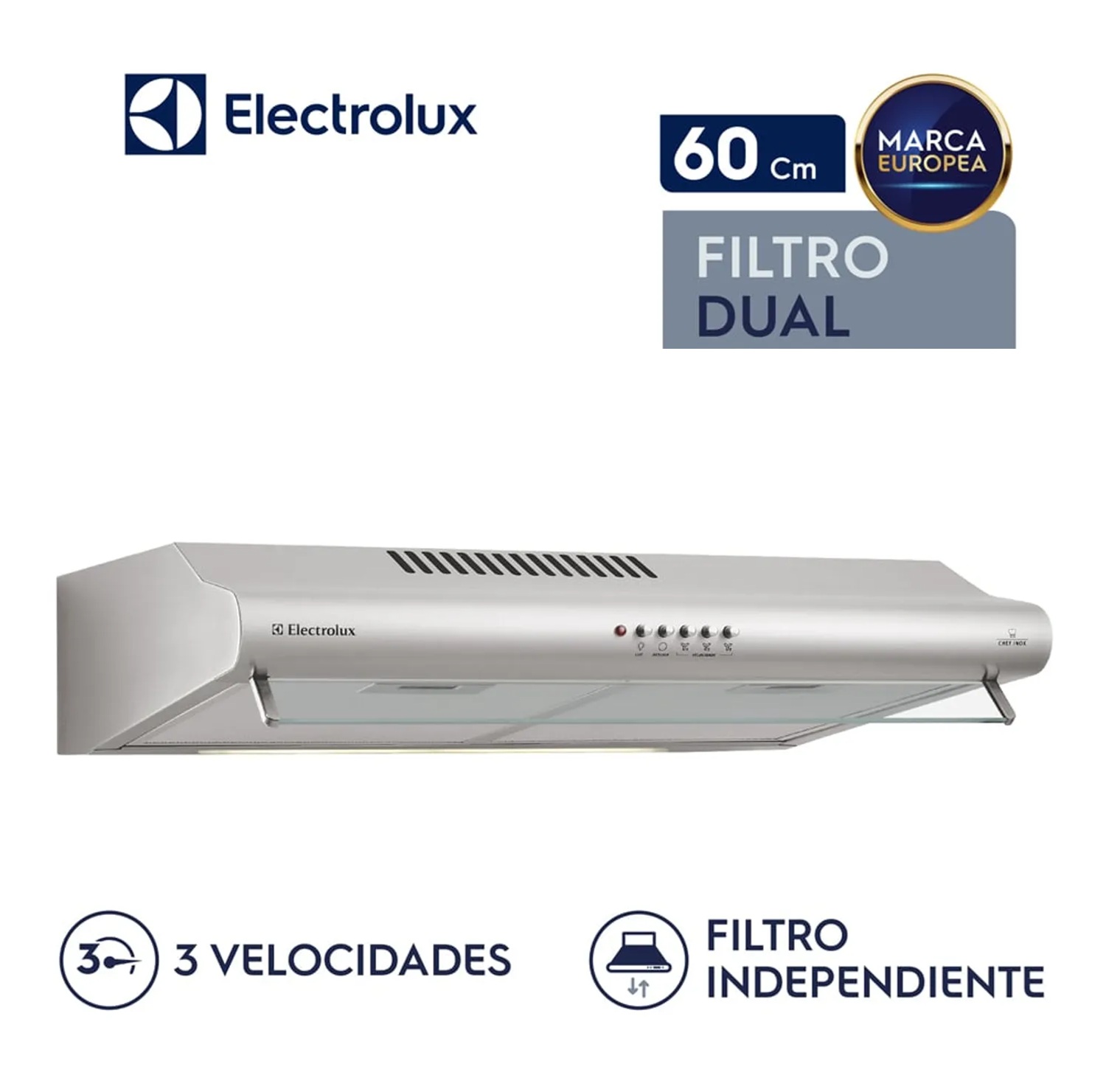 Campana Extractora EJSE242TBIS 3 Velocidades