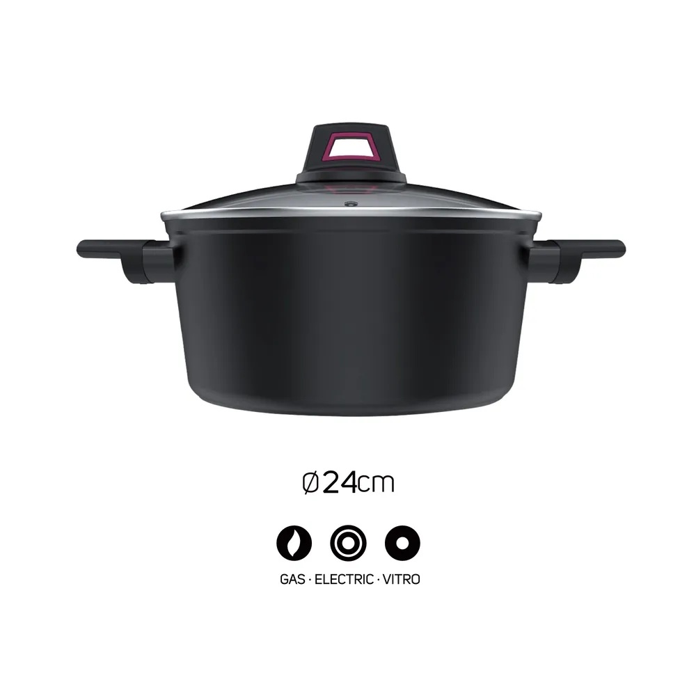 Olla de Aluminio Forjado 24 cms Best Moments PE9110070A